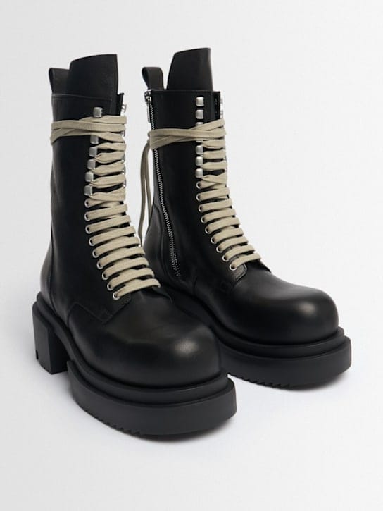 Rick Owens - 带鞋带的战斗靴