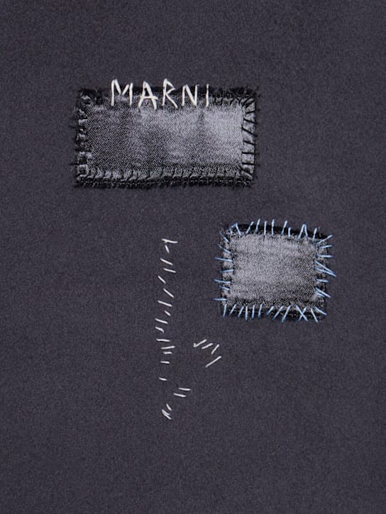 Marni: 短夹克，带有装饰细节