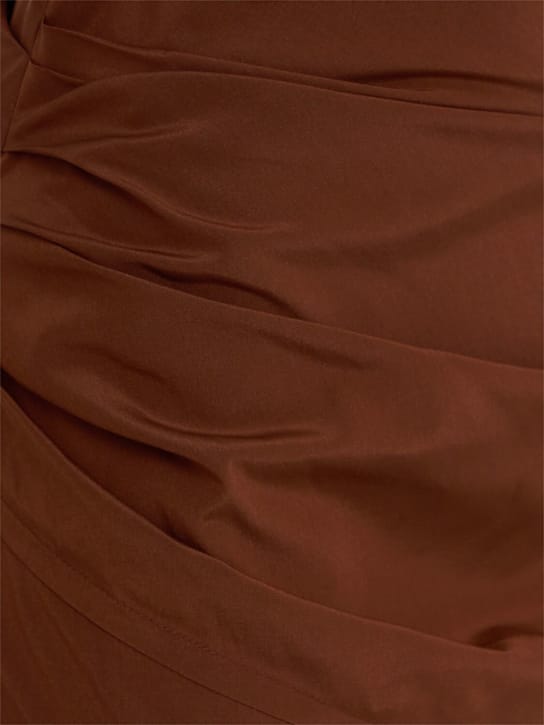Proenza Schouler: Asymmetrical draped midi dress