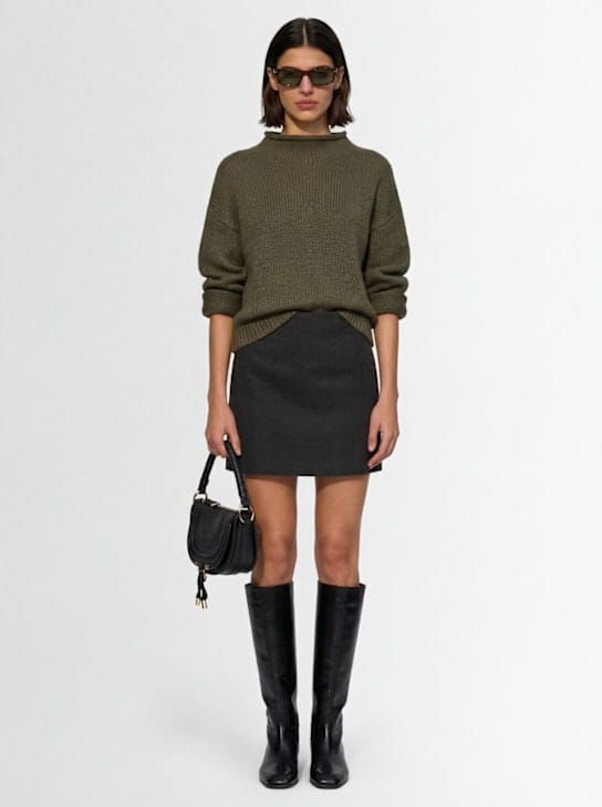 Blazé Milano: Straight skirt with zigzag pattern