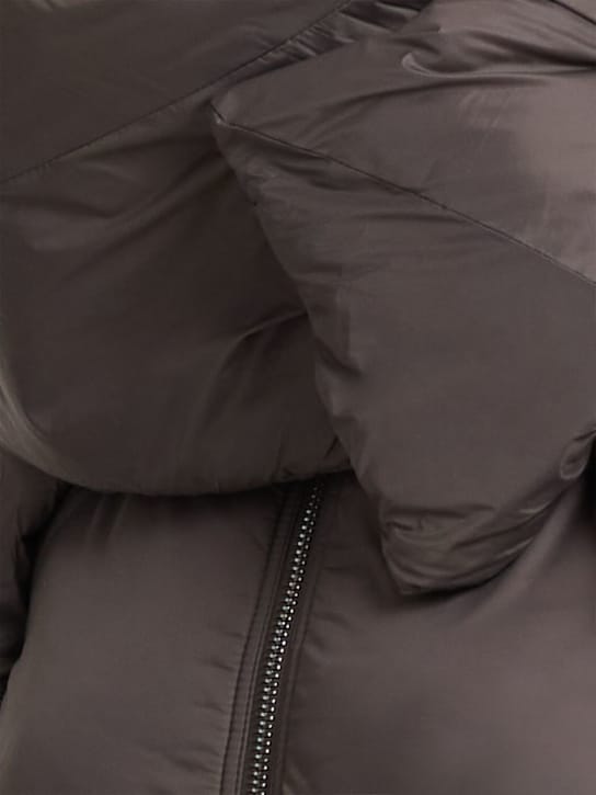 Rick Owens DRKSHDW: 短款连帽羽绒服
