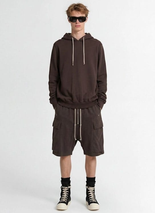 Rick Owens DRKSHDW - 宽松连帽卫衣