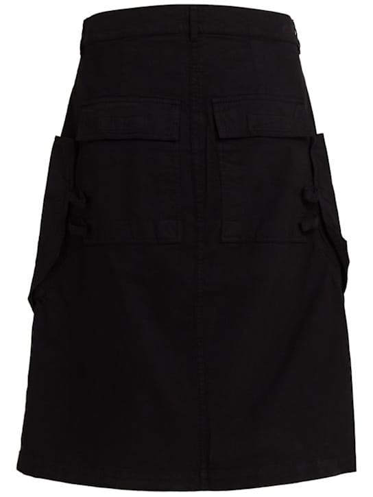 Rick Owens DRKSHDW - 带侧口袋的钱包裙