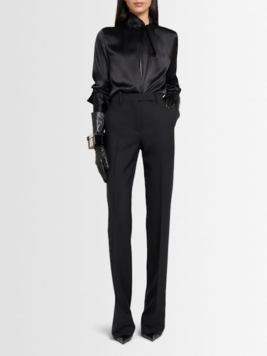 Tom Ford - 拉链闭合的烟管裤