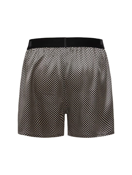 Tom Ford: Shorts with elastic waist and print