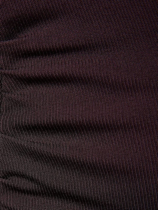 Tom Ford: Cr pe jersey dress with drape