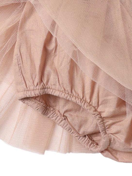 Donsje - Pleated tulle skirt w/ diaper cover
