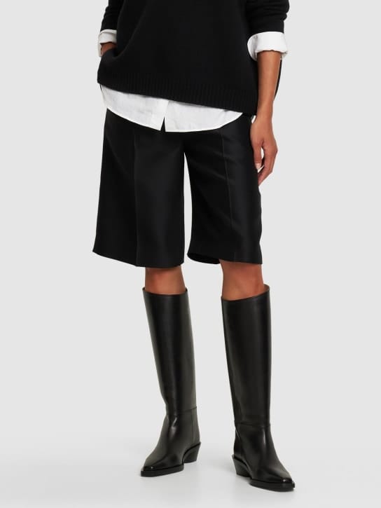 Proenza Schouler - 及膝靴，配有粗跟