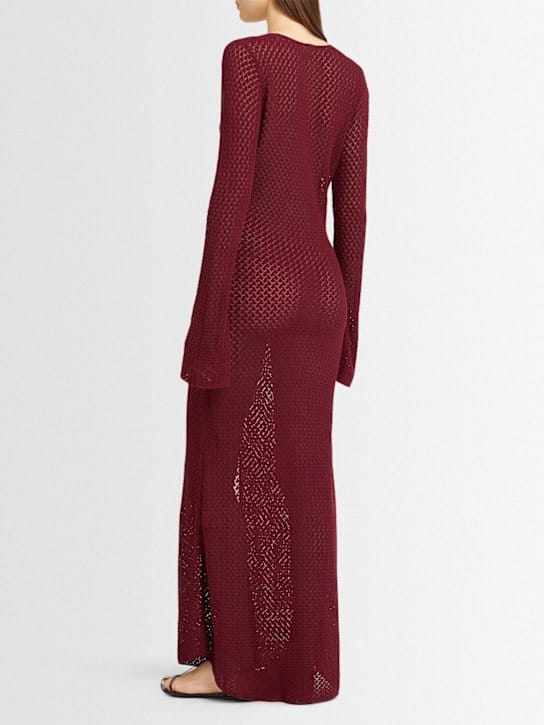 The Garment: Maxikleid aus Ajour-Strick