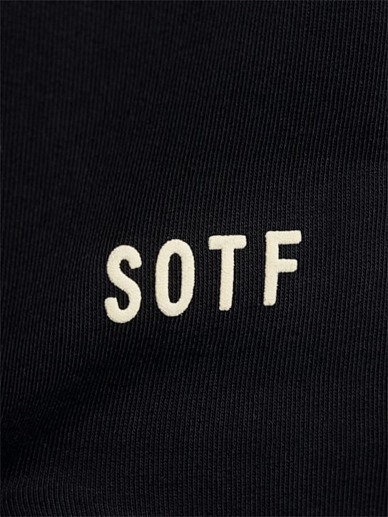 SOTF: 弹性腰带直筒裤