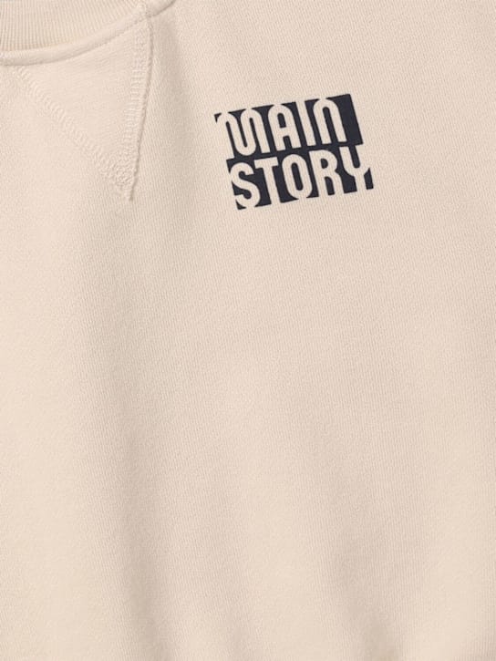 Main Story: Embroidered organic cotton sweatshirt