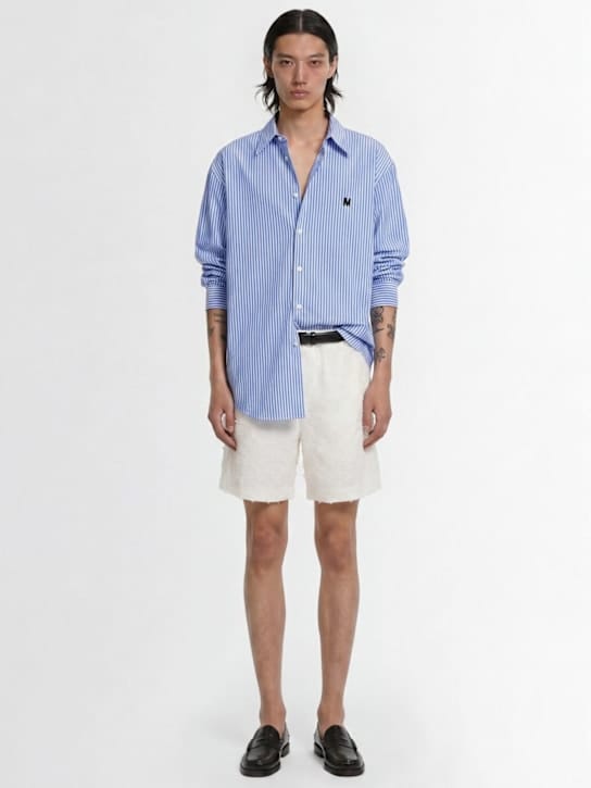 MSGM - 带刺绣细节的短裤