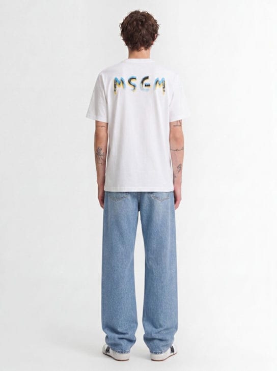 MSGM - 圆领短袖T恤