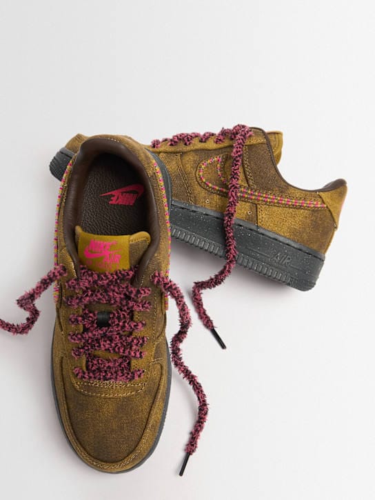 Nike - Sneakers Air Force 1 Boucle en cuir