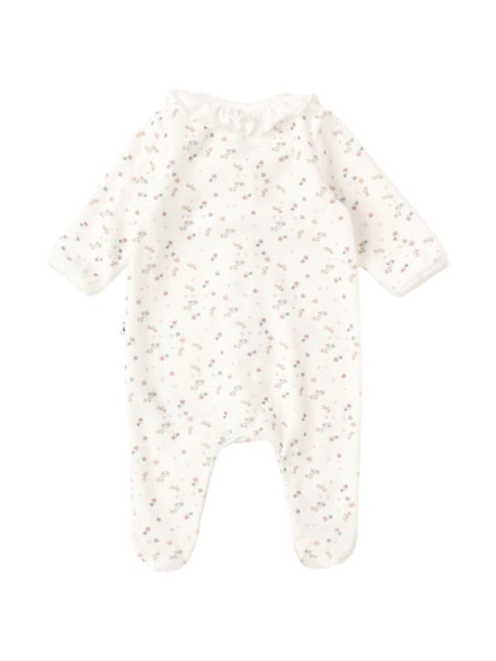 Petit Bateau: 印花棉连体衣