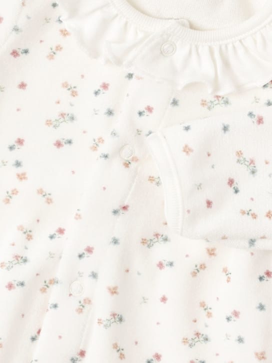 Petit Bateau - 印花棉连体衣