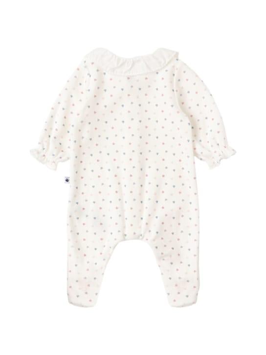 Petit Bateau: 印花棉连体衣