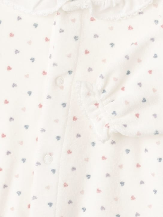 Petit Bateau - 印花棉连体衣