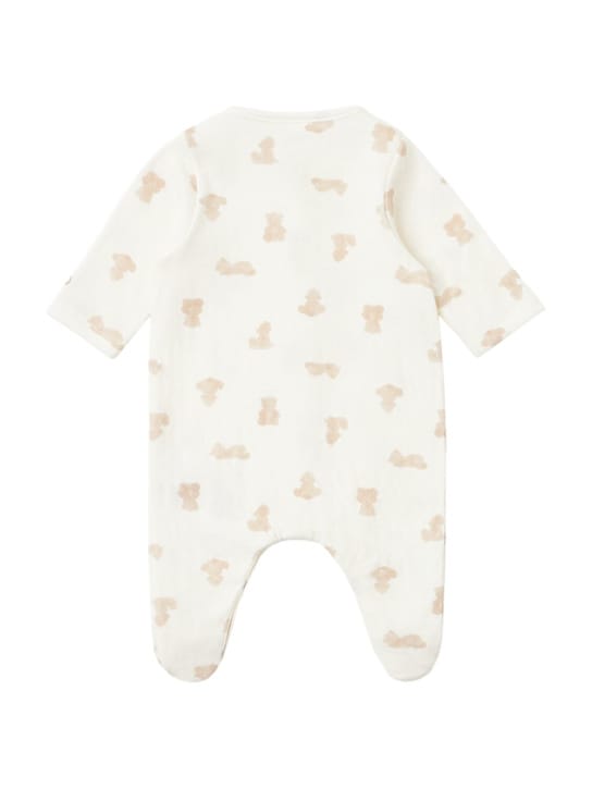 Petit Bateau: 印花棉连体衣