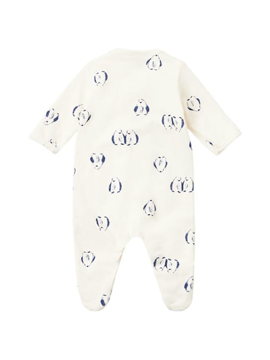 Petit Bateau: 印花棉连体衣