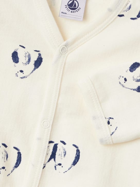 Petit Bateau: 印花棉连体衣