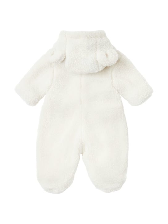 Petit Bateau: 连帽尼龙羽绒连体衣