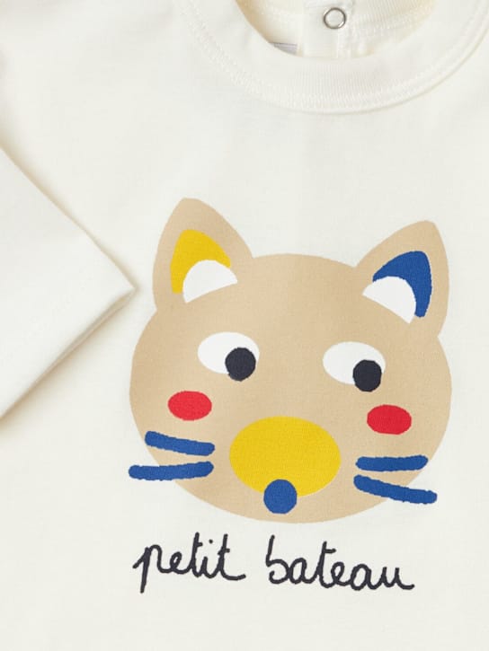 Petit Bateau: Printed cotton t-shirt