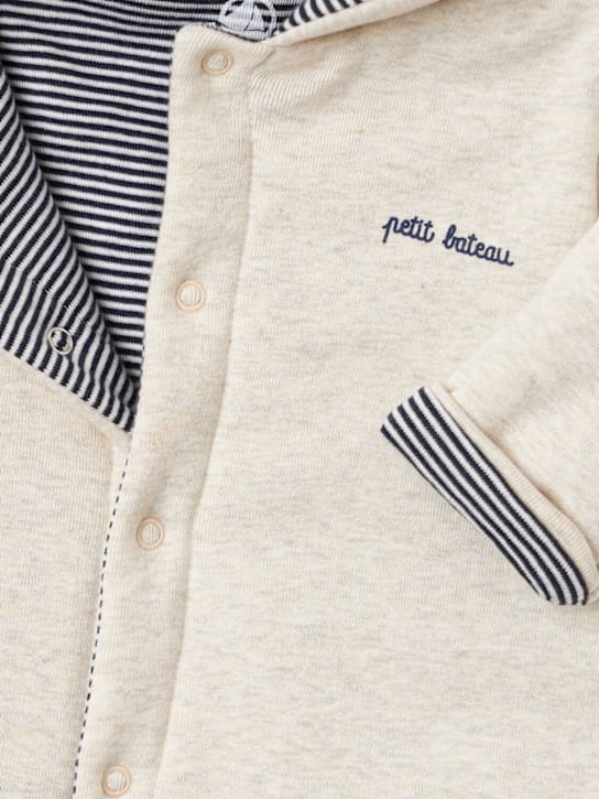 Petit Bateau - 带帽连体衣