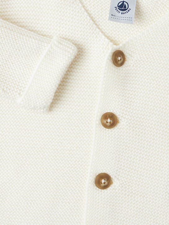 Petit Bateau: Cardigan aus Baumwolle mit Knöpfen