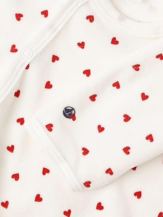 Petit Bateau: 印花棉连体衣