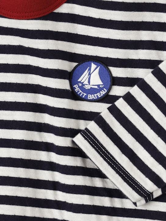Petit Bateau - 印花棉质长袖T恤