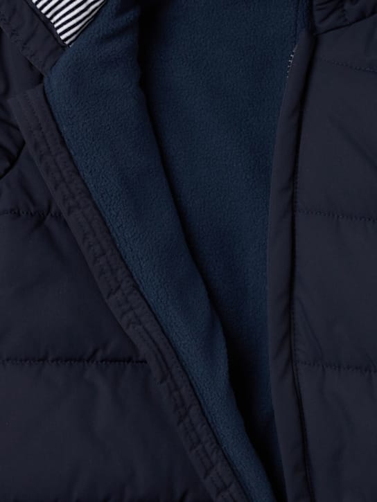 Petit Bateau: 带帽尼龙羽绒连体衣