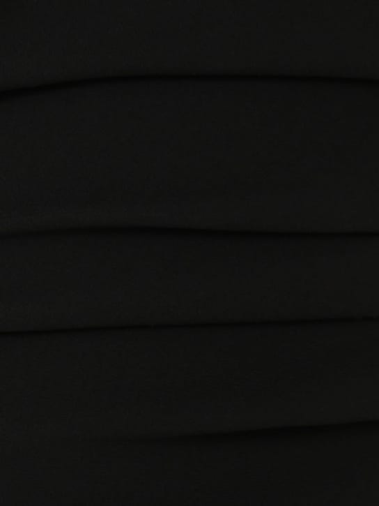 Proenza Schouler: Draped cotton-blend midi dress