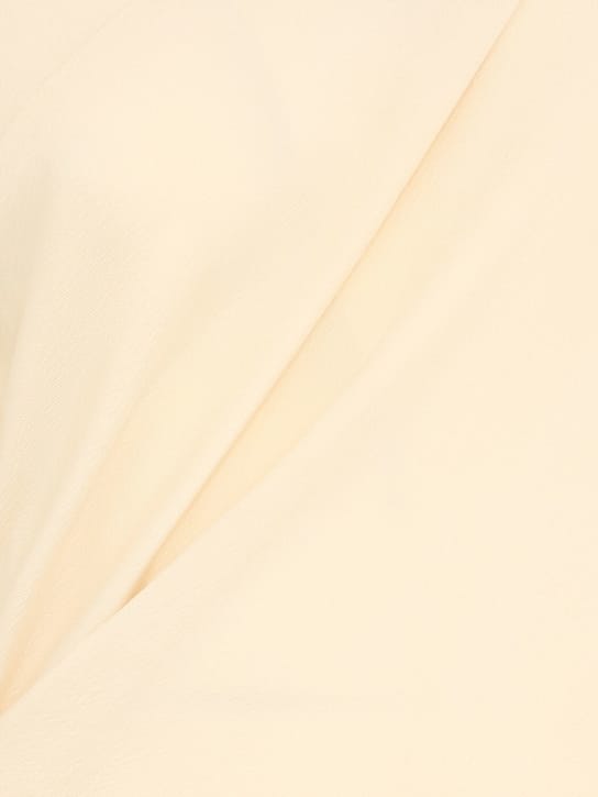 Proenza Schouler: Asymmetric draped midi dress