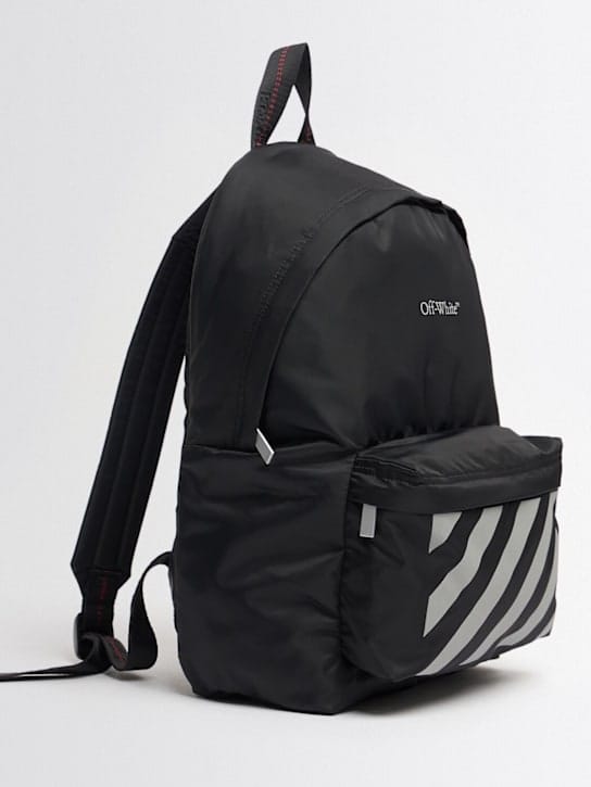 Off-White - 聚酯背包，带有标志