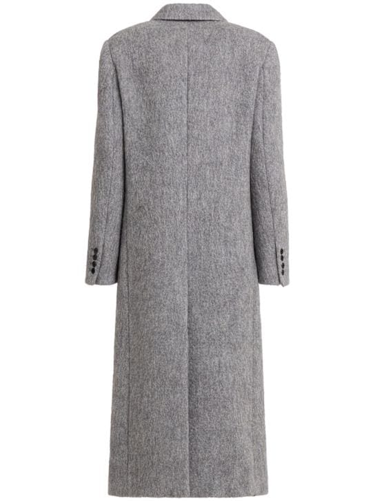 Tonywack: Double-breasted coat with pointed collar