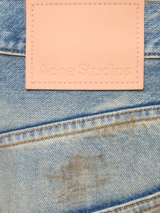 Acne Studios: 高腰宽腿牛仔裤