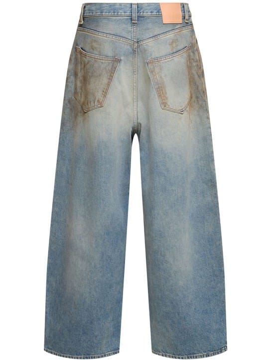 Acne Studios: 高腰宽腿牛仔裤