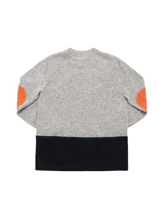 Marni Junior: Pullover aus Wollmischung mit Intarsie