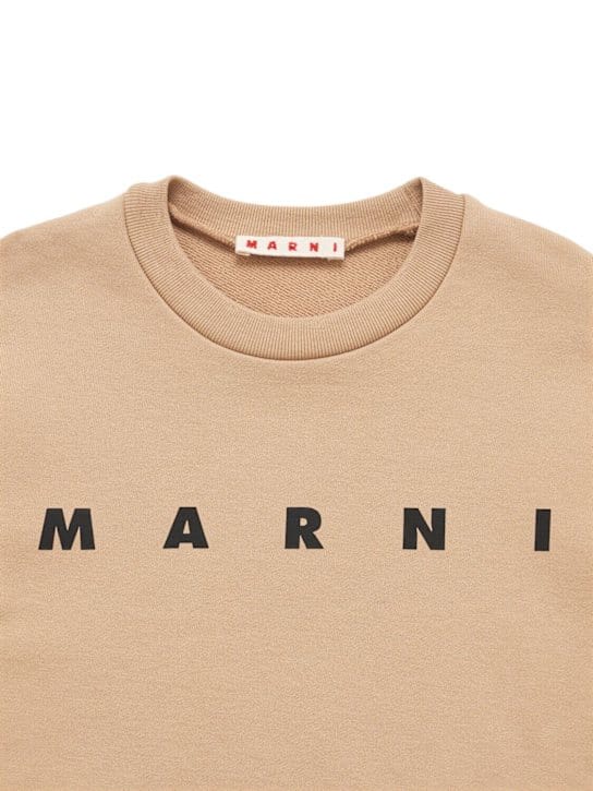 Marni Junior - 印花棉质卫衣