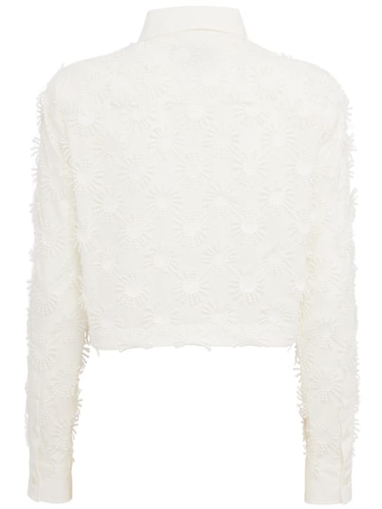 MSGM: 经典领口短款衬衫