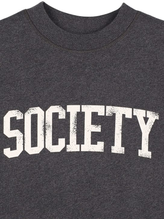 The New Society - 带logo的棉质卫衣