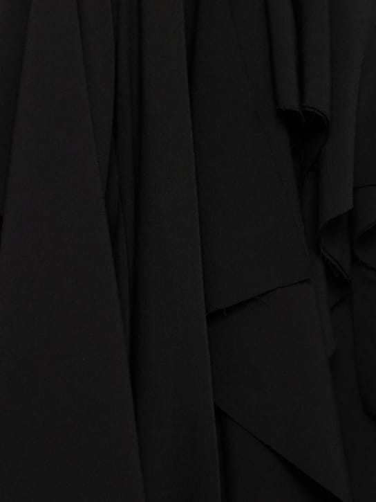 EENK: Vestito midi a strati drappeggiati