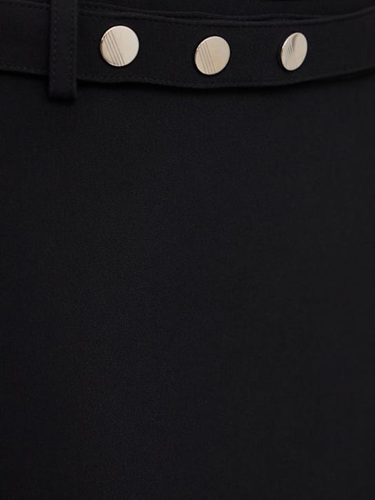 The Attico: Wallet skirt with belt