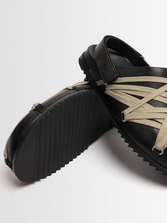Rick Owens: 编织面具的穆勒鞋
