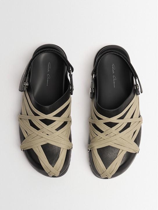 Rick Owens: 编织面具的穆勒鞋
