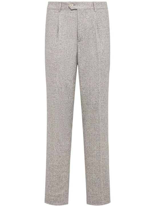 Brunello Cucinelli: 带尖领的双排扣外套