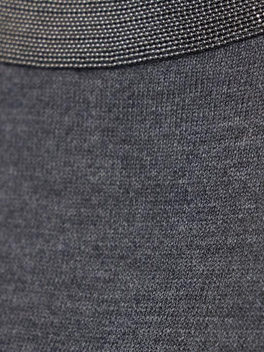 Brunello Cucinelli: Virgin wool midi dress