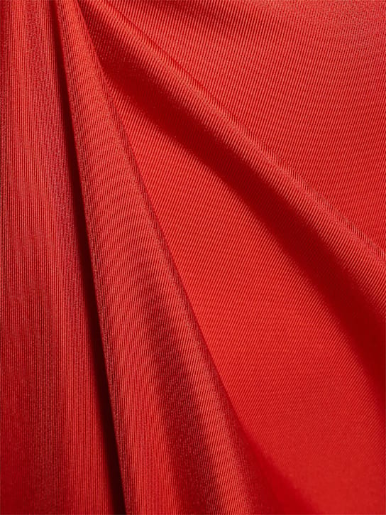 Loulou De Saison: Vestito lungo in seta con spacco