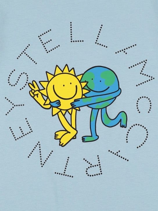 Stella McCartney Kids - 印花棉质平纹T恤